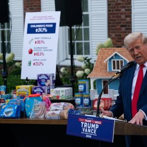 Donald Trump’s promise to reduce grocery prices was a keystone of last year’s campaign